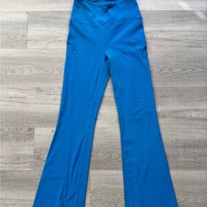 Lululemon Blue Flared align leggings
